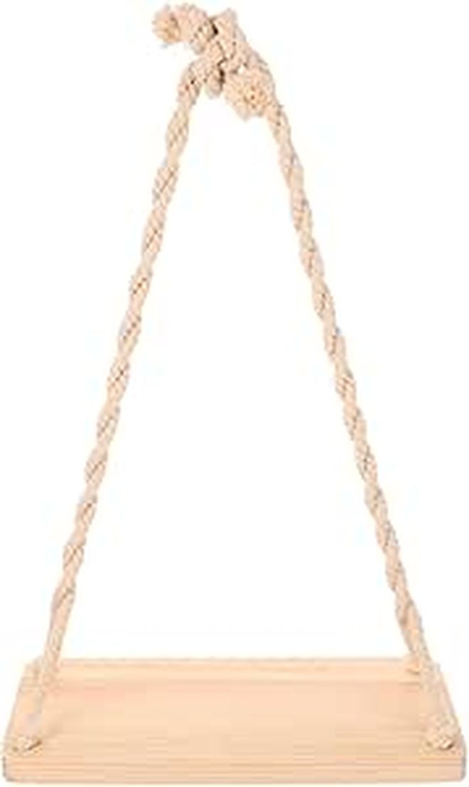 Wooden Swing Photography Prop Natural Portable Lightweight for Indoor Outdoor Photoshoots - Image 1