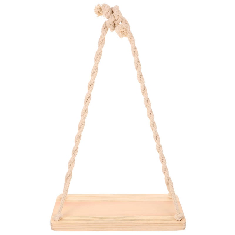 Wooden Swing Photography Prop Natural Portable Lightweight for Indoor Outdoor Photoshoots - Image 2