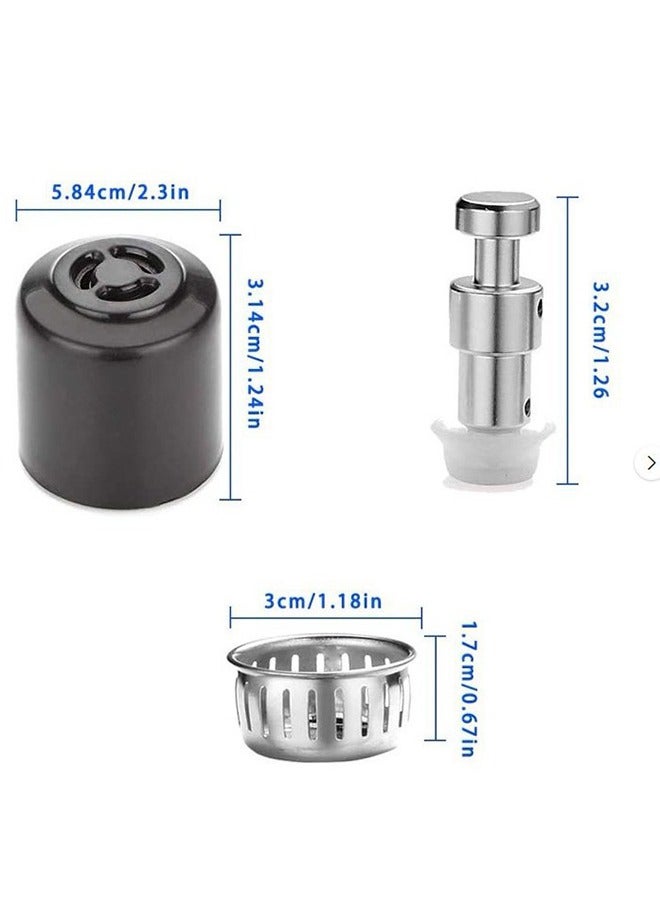 Steam Release Handle Original Float Valve Replacement Parts Universal Pressure Valve For Instant Pot With 3 Silicone Caps Gaskets For Instant Ultra 3 6 8 Qt For Electric Pressure Cooker  - Image 2