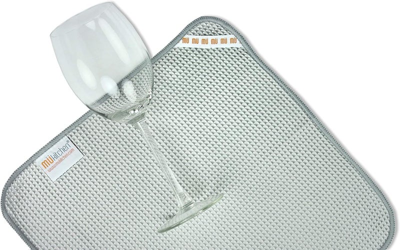 Mukitchen Microfiber Waffle Dishcloth, 12 by 12-Inches, Set of 3, Grass - Image 3