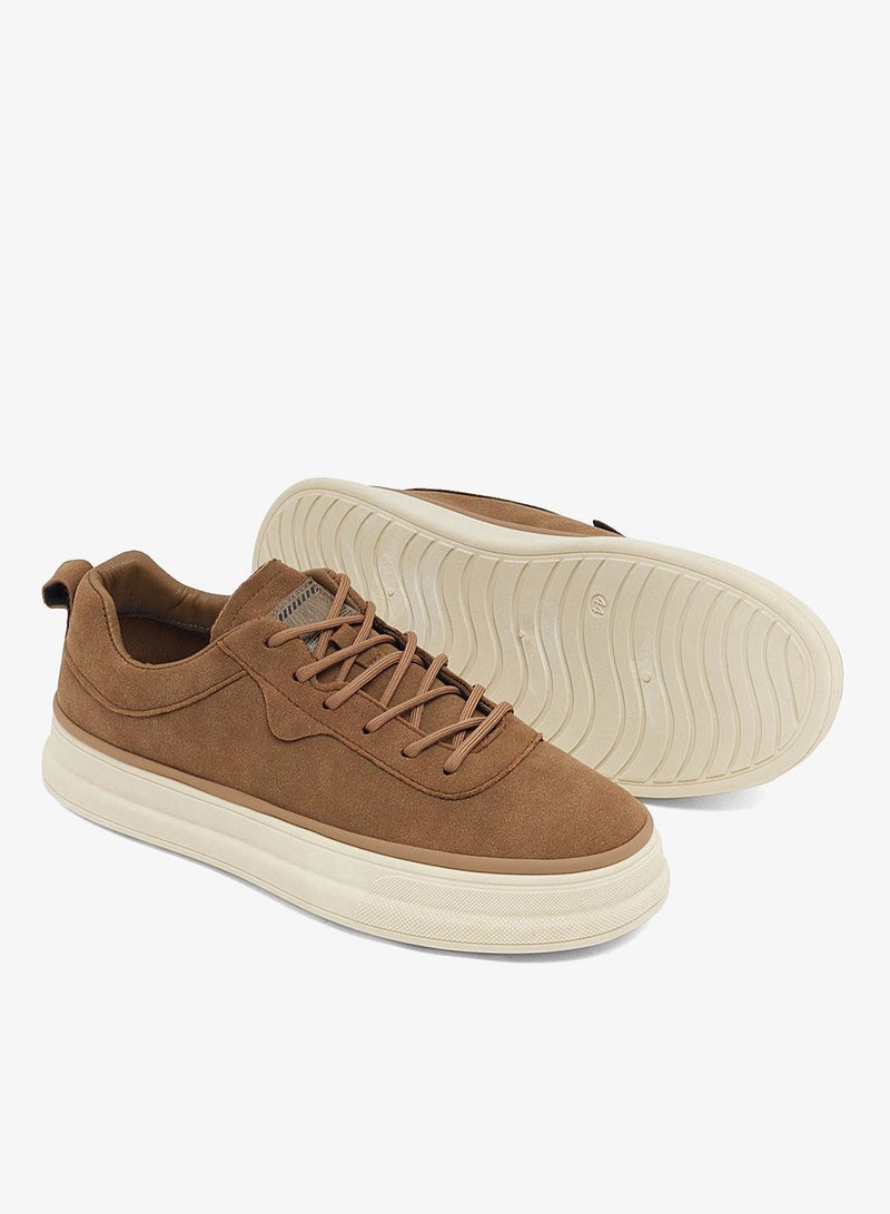 Seventy Five Faux Suede Casual Sneakers - Image 3