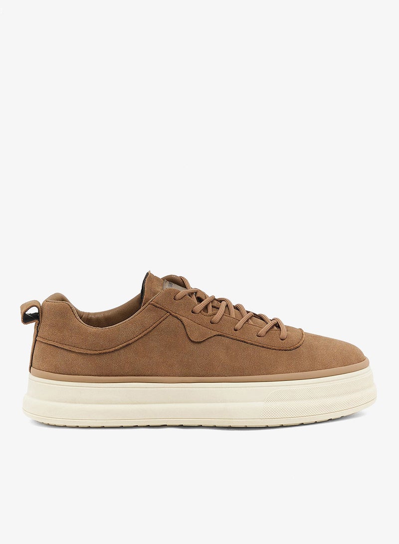 Seventy Five Faux Suede Casual Sneakers - Image 1