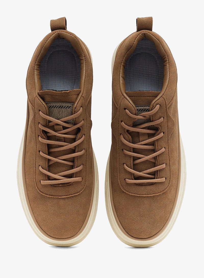 Seventy Five Faux Suede Casual Sneakers - Image 4