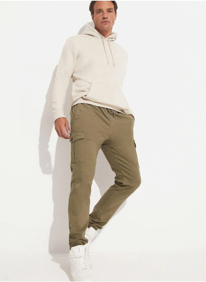 JUNE Casual Cargo Pocket Pants