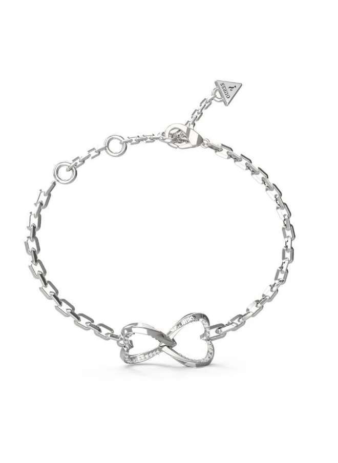 GUESS Mon Amour Two Hearts Bracelet