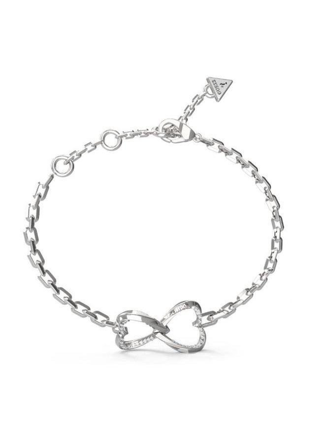 GUESS Mon Amour Two Hearts Bracelet 