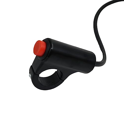 RAYANA 78 22mm Motorcycle Handlebar Push Button Switch Horn StopStart Kill Flameout Switch Momentary Action - Image 1