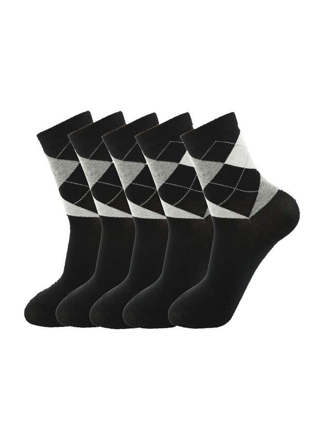 جوارب الرجال حزمة من 5 متعددة (متعددة الألوان1) - Image 1