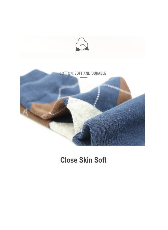 جوارب الرجال حزمة من 5 متعددة (متعددة الألوان1) - Image 4