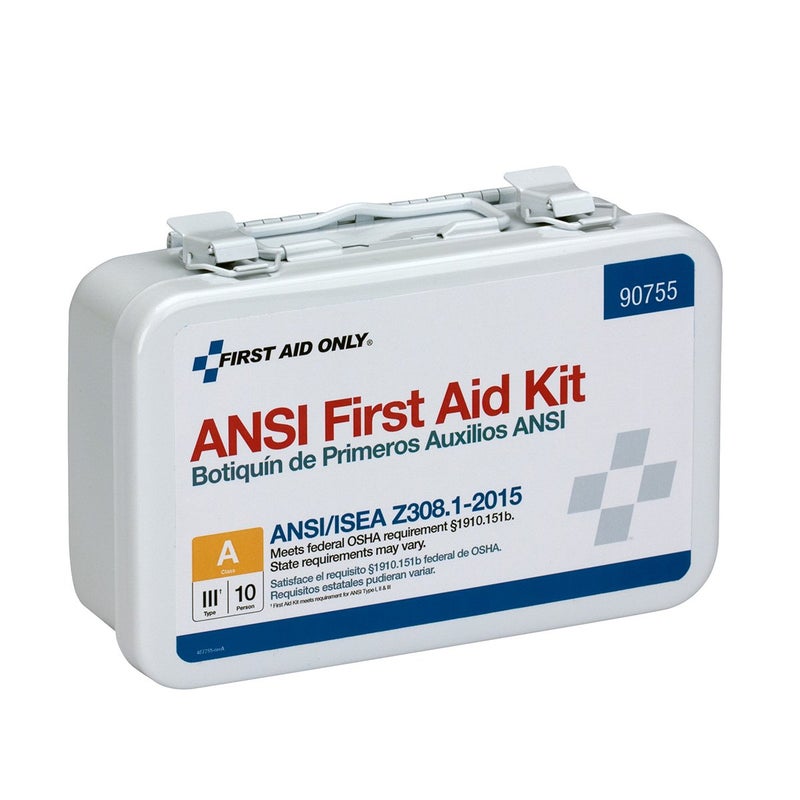 First Aid Only 90755 ANSI A 2015 and OSHA Compliant First Aid Kit 10Person Emergency First Aid Kit for Business Home Car and Worksites 71 Pieces - Image 2