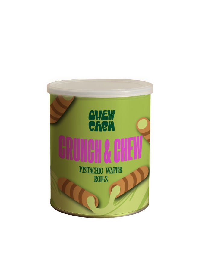 Pistachio Wafer Rolls 175g