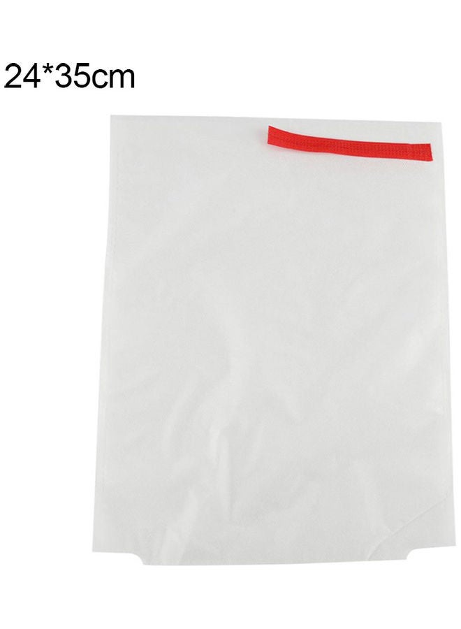 Generic 100-Piece Anti-Bird Waterproof Breathable Vegetable Fruit Protection Bag White  - Image 1