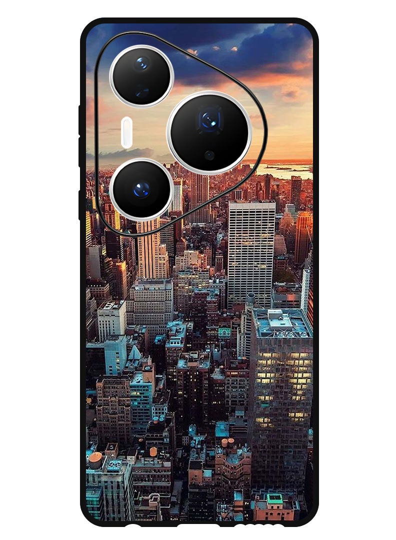 Theodor Case Compatible with Huawei Pura 80 Pro 6.8 Inch Protection Shockproof Bumper Cover Newyork City - Image 1