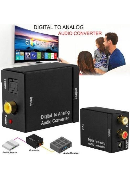 Digital To Analog Stereo RCA Optical Audio Converter Converter - pzsku/Z200592511044E44323F0Z/45/_/1739521277/56670f8c-2344-4e92-8fcf-c6790c2c1a30