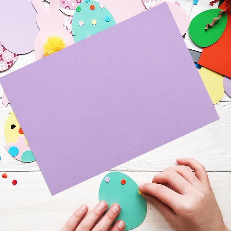 10PCS Colored Cardstock Smooth Craft Paper For DIY Scrapbooking And Holiday Crafts - Image 5