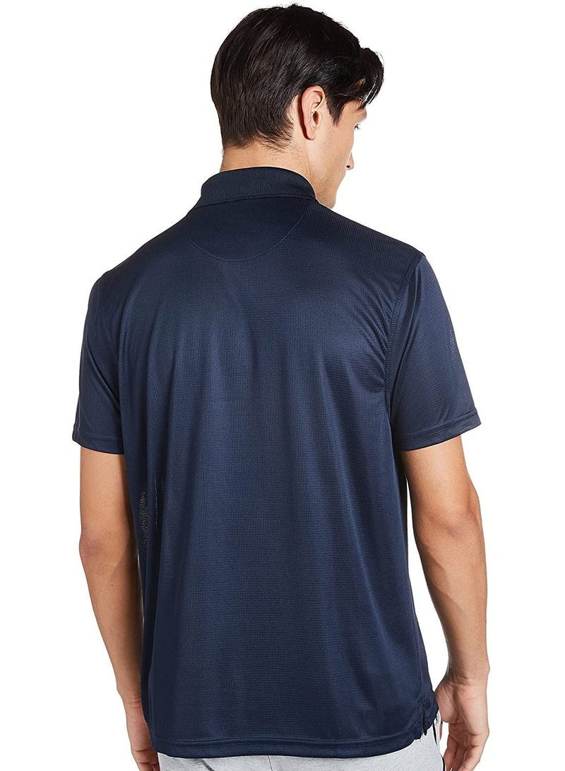 SANTHOME men s all day fresh half sleeve dryfit polo t shirt with uv protection - Image 2