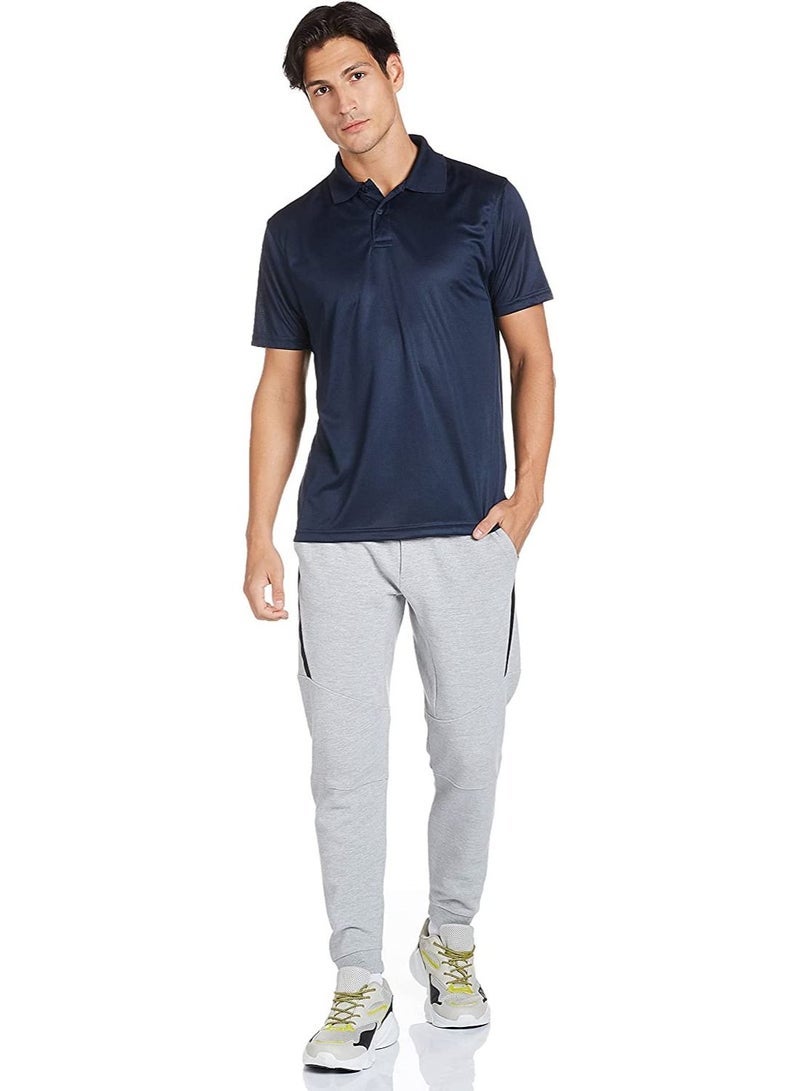 SANTHOME men s all day fresh half sleeve dryfit polo t shirt with uv protection - Image 5