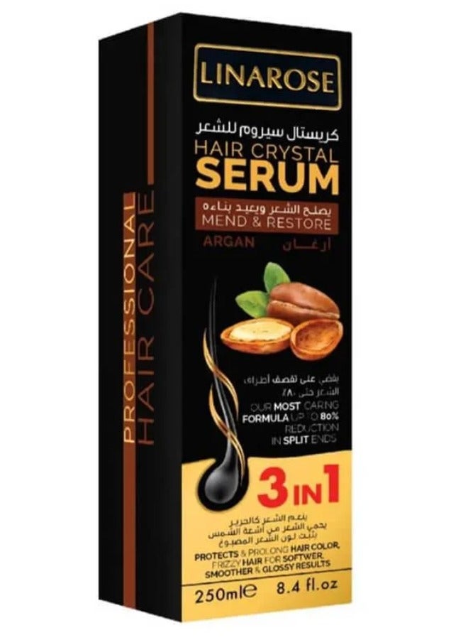 LINAROSE Hair Crystal Serum Mends Restore With Argan 250 ml - Image 2