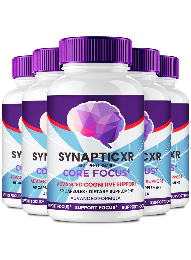 IDEAL PERFORMANCE Synaptic XR Supplement Capsules, SynapticXR for Sciatica Pills, Synaptic XR Nerve Health Support Advanced Formula - Maximum Strength, SynapticXR Capsules All Natural Support Reviews (5 Pack) - Image 1