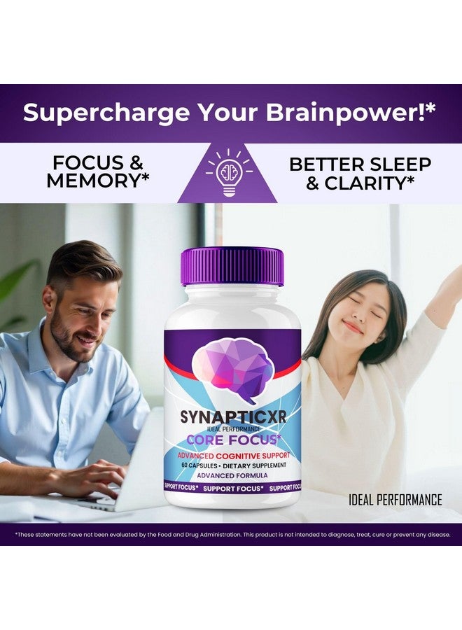 IDEAL PERFORMANCE Synaptic XR Supplement Capsules, SynapticXR for Sciatica Pills, Synaptic XR Nerve Health Support Advanced Formula - Maximum Strength, SynapticXR Capsules All Natural Support Reviews (5 Pack) - Image 5