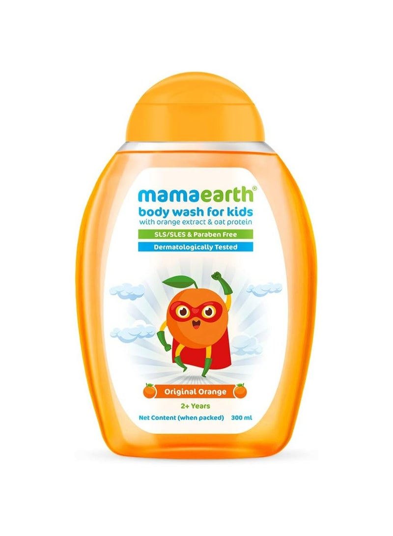 Mamaearth Original Orange Body Wash For Kids, 300ml