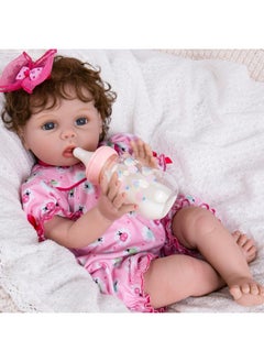 Aori Lifelike Reborn Baby Dolls - Realistic Newborn Girl Doll, Pink Set For Kids 3+  - Image 2