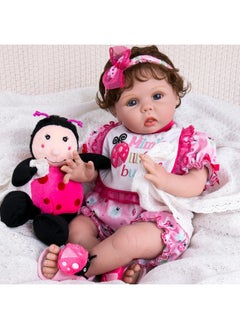 Aori Lifelike Reborn Baby Dolls - Realistic Newborn Girl Doll, Pink Set For Kids 3+  - Image 1