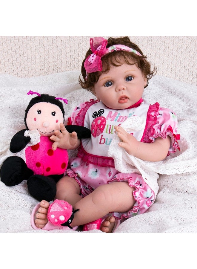 Aori Lifelike Reborn Baby Dolls - Realistic Newborn Girl Doll, Pink Set For Kids 3+ - Image 1