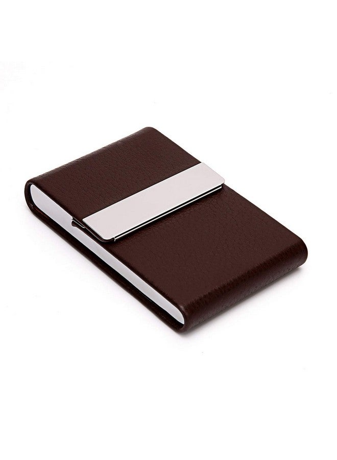 FirstTry First Try Leather Unisex Card Wallet(brown) - Image 2