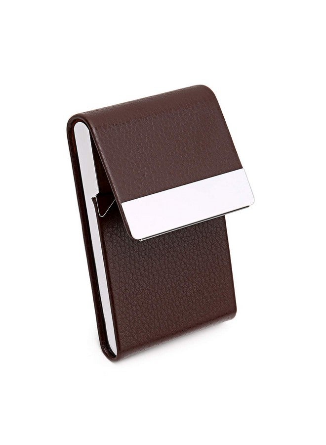 FirstTry First Try Leather Unisex Card Wallet(brown) - Image 4