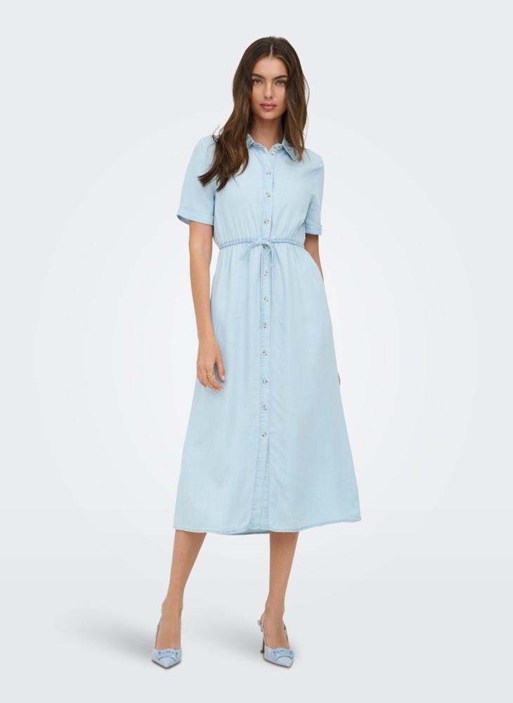 ONLY Onlcharis Life 2/4 Shirt Dress - Image 1