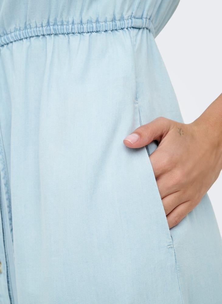 ONLY Onlcharis Life 2/4 Shirt Dress - Image 3
