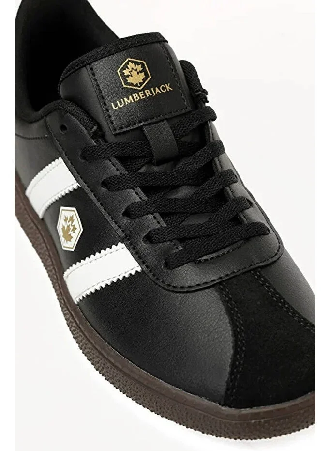 لامبرجاك Lumberjack Frosty Women Sneakers Black PU – Lightweight Breathable Casual Shoes, Comfortable Everyday