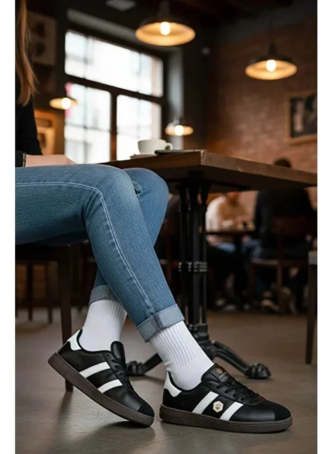 Lumberjack  Lumberjack Frosty Women Sneakers Black PU – Lightweight Breathable Casual Shoes, Comfortable Everyday  | Best Price UAE