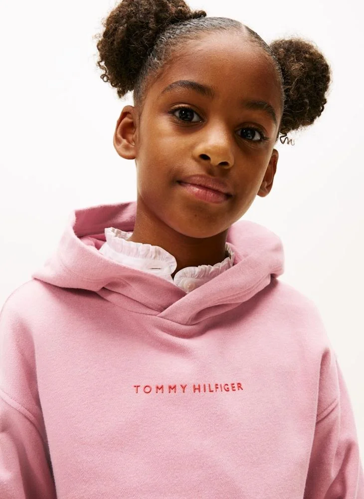 TOMMY HILFIGER Kids Logo Hoodie