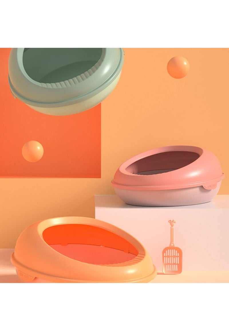 Kitty Litter Box Cat Pet Supplies Cat Litter Box, Splash proof Cat Toilet Litter Box, Magnanimous Callous Semi enclosed Cat Litter Box - Image 5