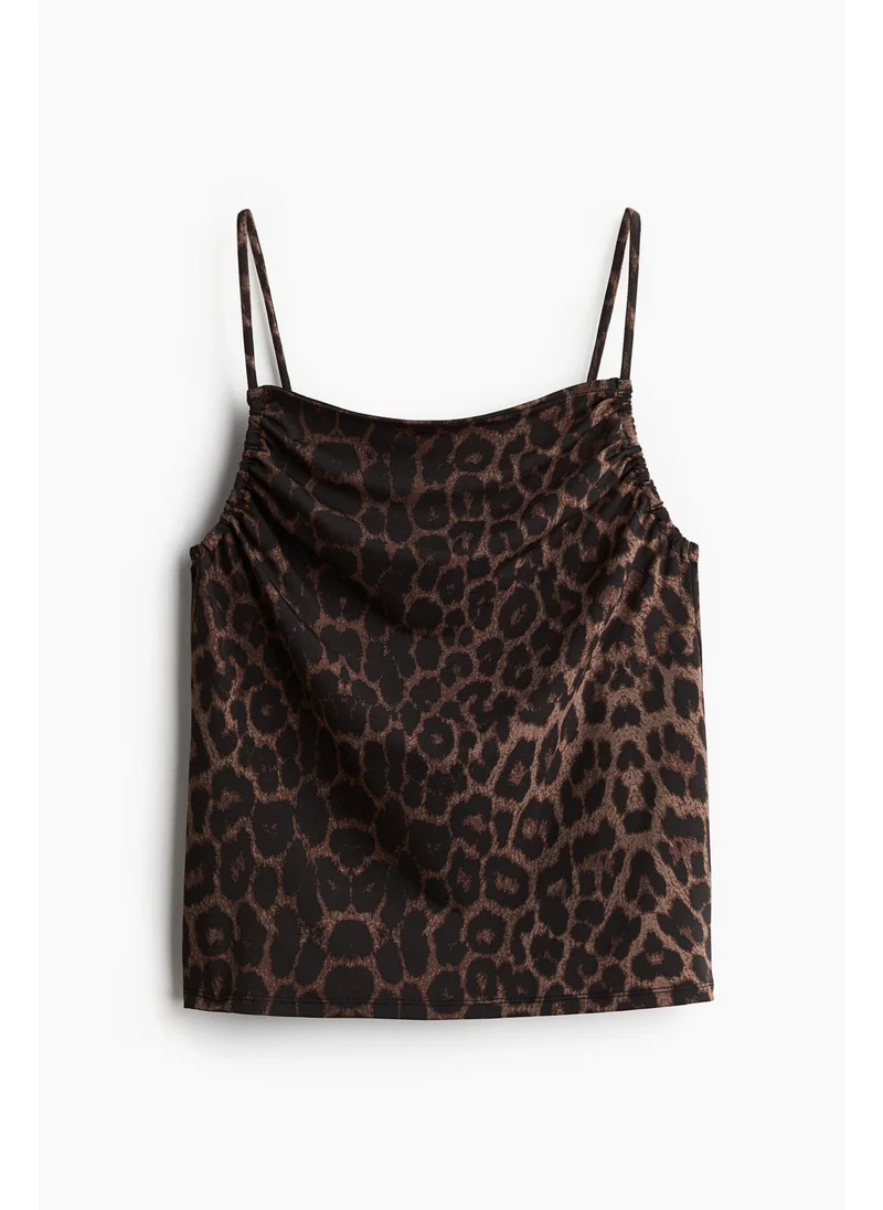H&M Ruched strappy top