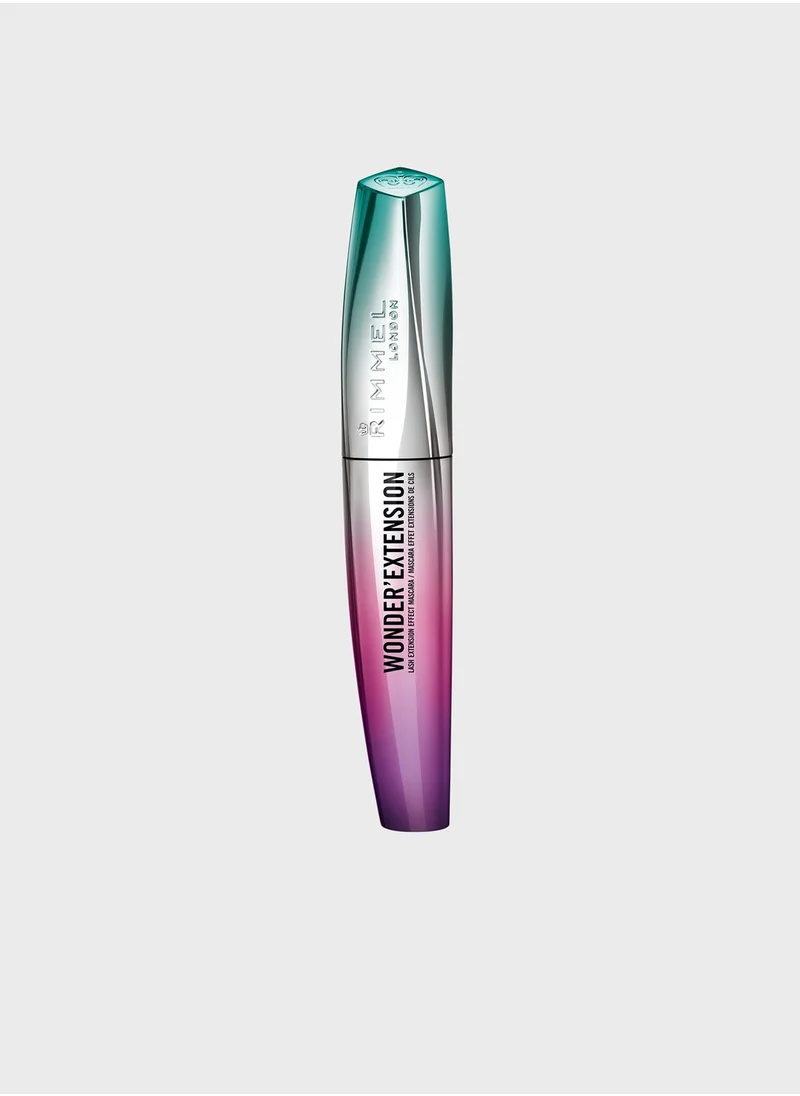 RIMMEL LONDON Rimmel Wonder'Extension Lash Extension Effect Mascara – 001 – Very Black, 11ml