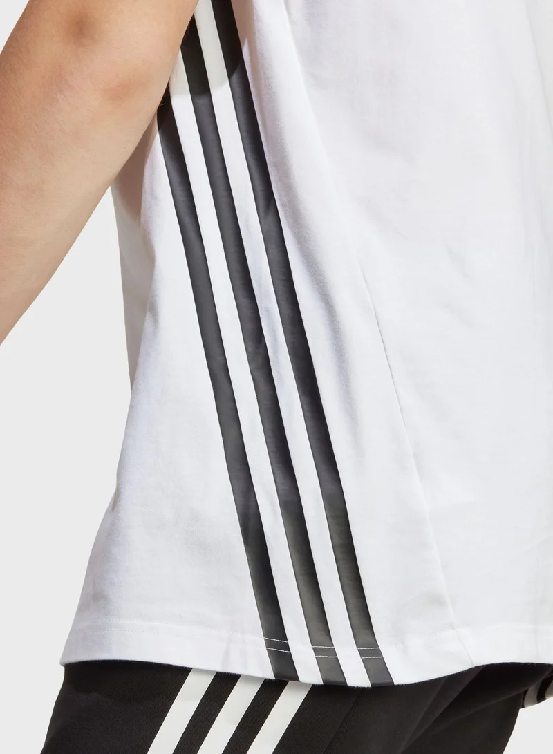 Adidas 3 Stripe Future Icons T-Shirt