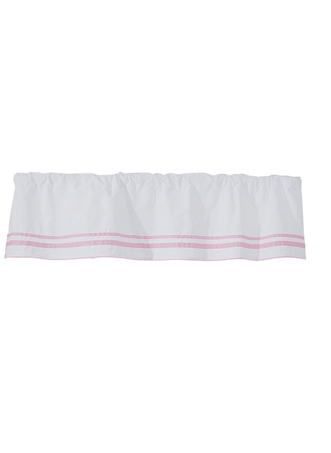 Baby Doll Bedding Soho Window Valance Pink  - Image 1