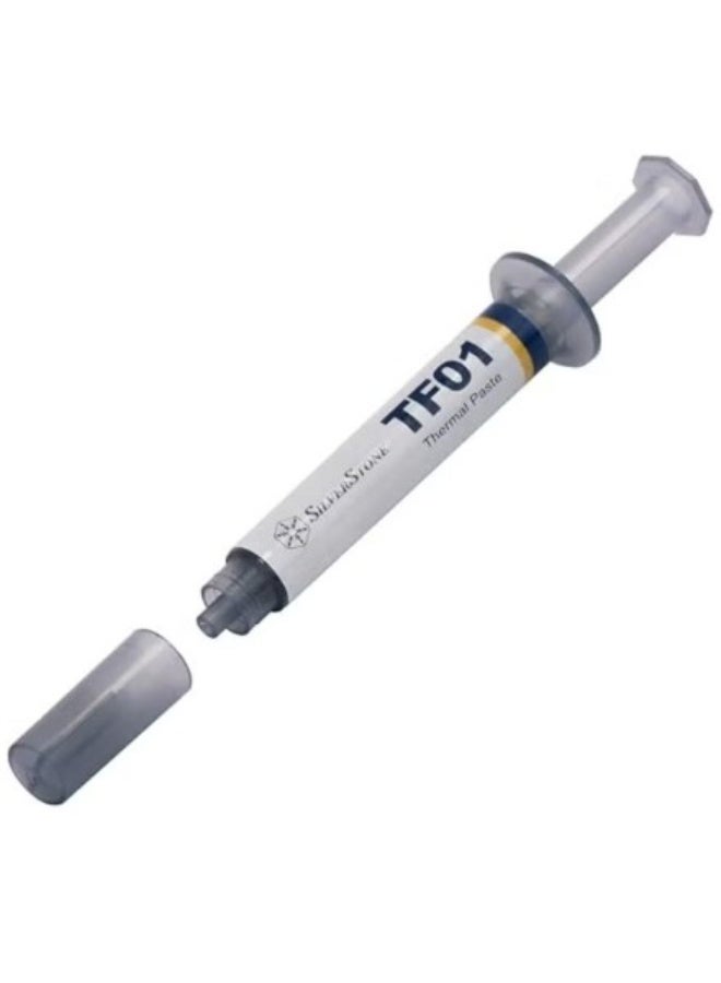 SILVER STONE TF01 Thermal Paste with High Thermal Conductivity, No Separation, Penetration or Leakage TF01 - Image 2