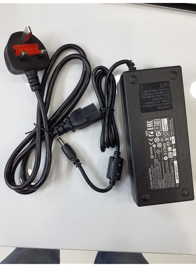 PROMASS 12V 10A Power Supply AC to DC Adapter, AC to DC Converter 100V-240V to 12V 10A, 12 Volts 10 Amps Power Transformer 5.5x2.5mm & 5.5x2.1mm Tip, DC 12V 10A Desktop Regulated Power Adapter - Image 1
