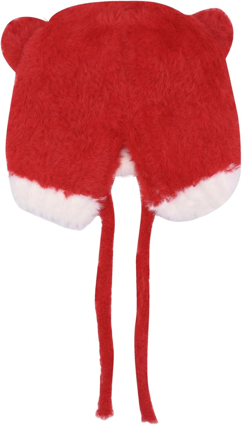 leomoste Baby Beanie Hat Cute Antlers Reindeer Crochet Knitted Hat Winter Warm Cap for Toddler Boys Girls - Image 4