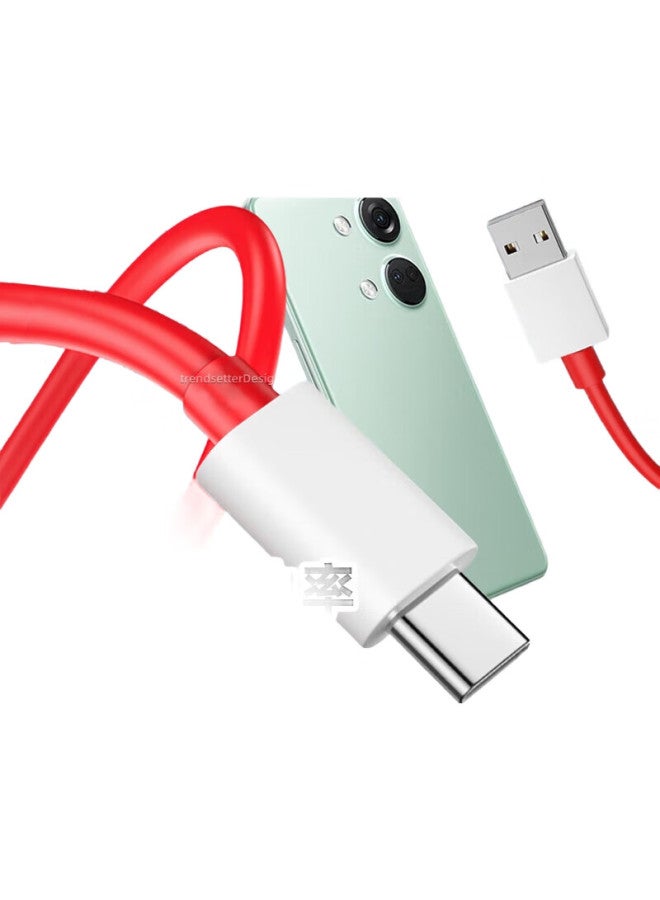 Win Potential Win Qian Win Qian Compatible With Oneplus Data Cable, 100W Super Flash Charging, 10A Charging Cable, 2 Meters, For 1+ Ace3/Ace2/3V/12/11/10Pro/Ace Phones, Type-C Charger Cable - Image 2