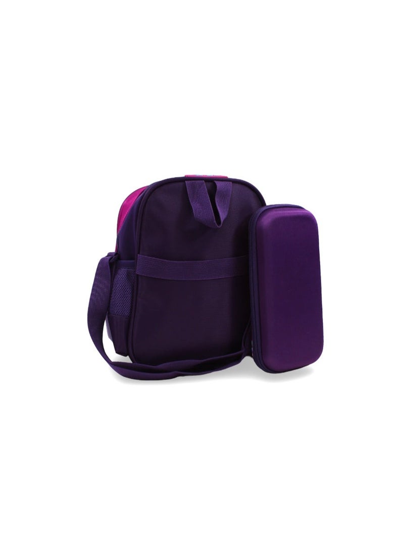 BZ Mermaid (Lunch Bag + Pencil Case) – Fuchsia & Purple - Image 2