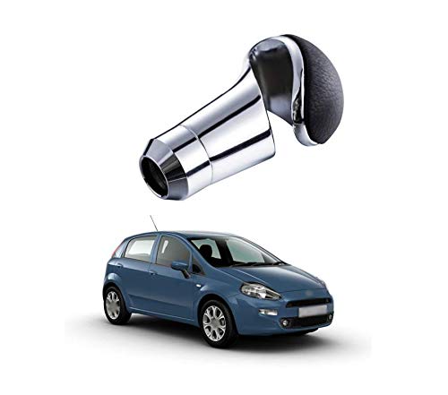 PRIKNIK Black Car Gear Shifter Lever Manual Modified Shifter Knob Handle Shift Lever Fit with 8mm 10mm 12mm Adapters Compatible with F-iat P-Unto - Image 3