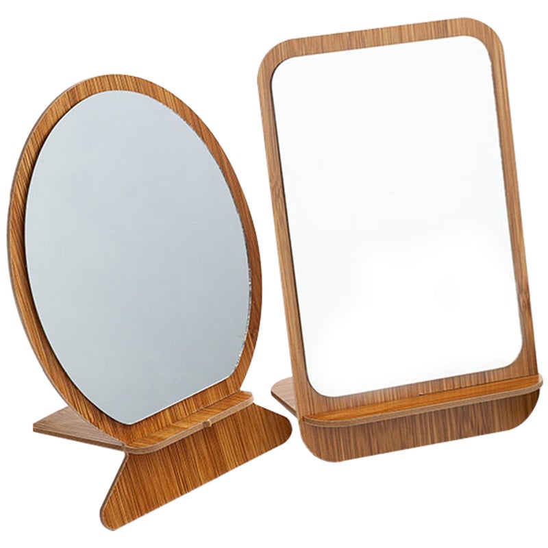 Foldable Makeup Mirror, Portable and Durable for Daily Use, Ideal for Home Grooming - Image 1