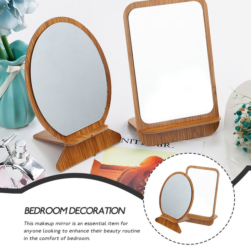 Foldable Makeup Mirror, Portable and Durable for Daily Use, Ideal for Home Grooming - Image 4