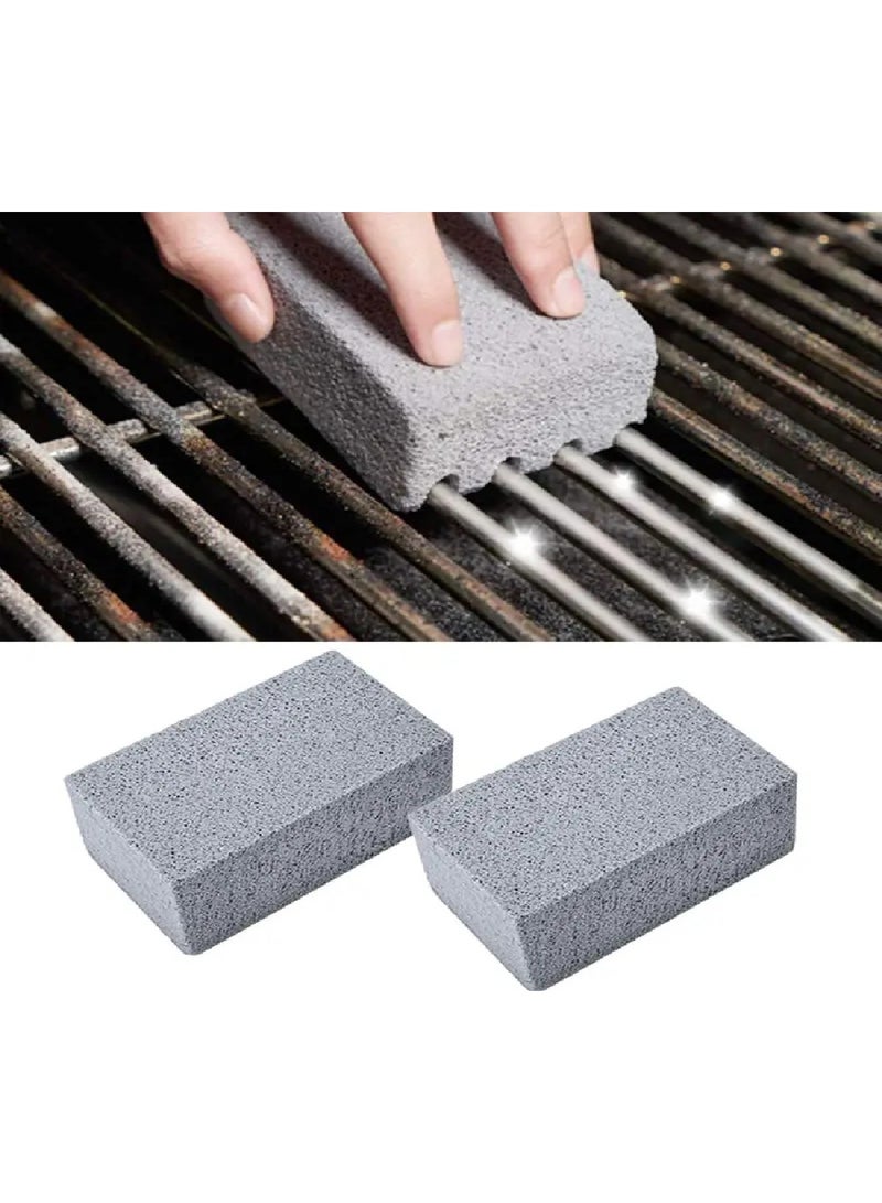 Home Outdoor Barbecue Cleaning Bricks Small Gray Bricks 1Pcs - Image 2