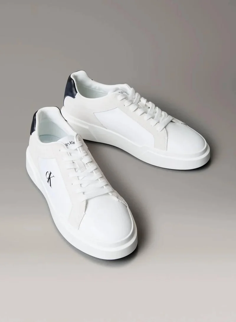 Calvin Klein Jeans Leather Durable Traction NYC Trainers